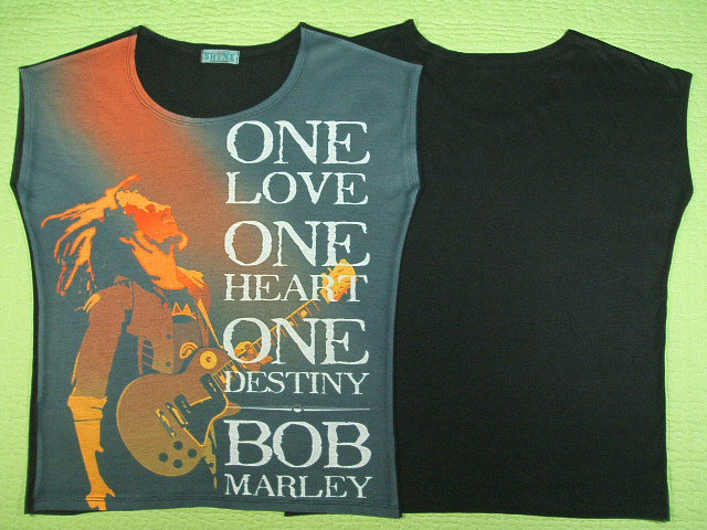 TCY@{u}[[sVc@Bob Marley T-shirt@{uE}[[̂sVc