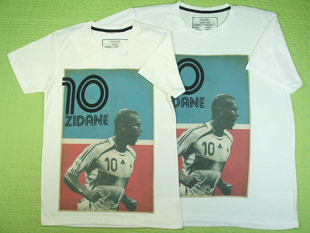 tbg{[sVc@W_̂sVc@ZIDANE Tshirt@TbJ[tX\