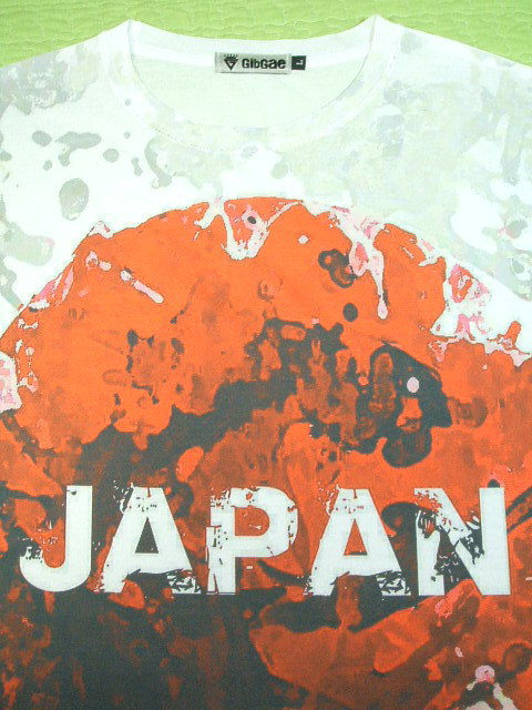 日の丸Ｔシャツ　長袖　日本国旗のＴシャツ　ロンT　ジャパンフラグ　日章旗Ｔシャツ