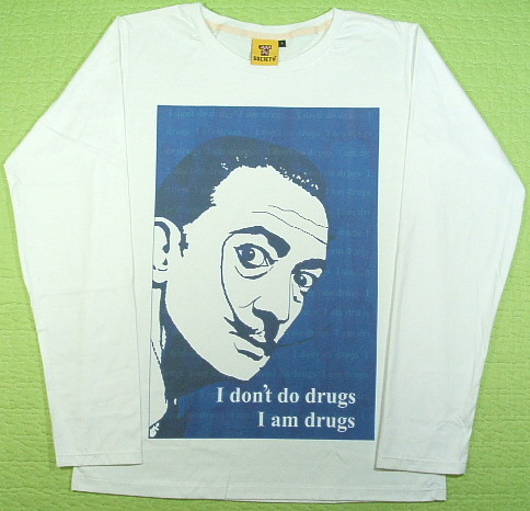 Tog[E_̒sVc@Salvador DALI T-shirt@Ƃ̒sVc@A[eBXgsVc