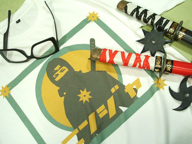 NINJYA jWsVc@藠@E҂̂sVc@@m@Japanese NINJYA Tshirt