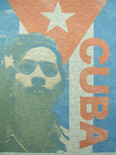 �L���[�o�v���s�V���c�@�����T�C�Y�@�L���[�o�s�V���c�@CUBA�̂s�V���c�@CUBA Tshirt