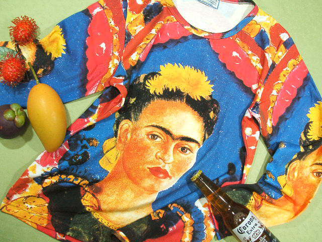 �s�V���c�@�����@�t���[�_�J�[���̂s�V���c�@Frida Kahlo T-shirt�@�t���[�_�@����T