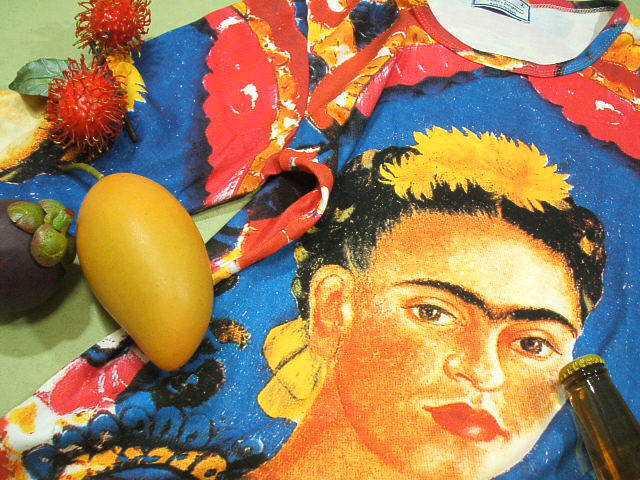 �s�V���c�@�����@�t���[�_�J�[���̂s�V���c�@Frida Kahlo T-shirt�@�t���[�_�@����T