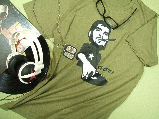 `FEQôsVc@DJQosVc@CHE GUEVARA Tshirt