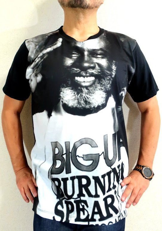 バーニング・スピアーのＴシャツ　レゲエＴシャツ　ジャマイカＴシャツ　Rasta T-shirt　Reggae T-shirt