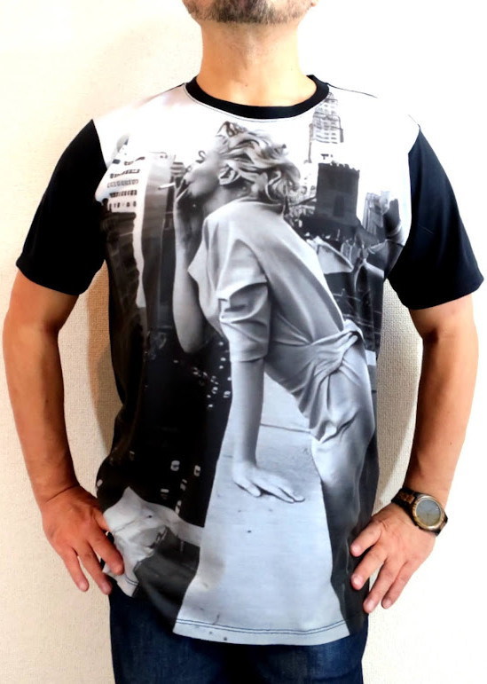 マリリンモンローのTシャツ　マリリンTシャツ　マリリンモンローのTシャツ　Marilyn Tshirt