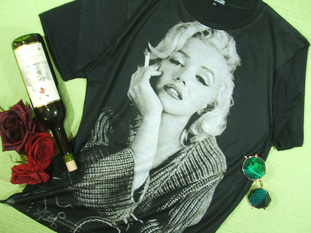 マリリン・モンローのTシャツ モンローTシャツ マリリンTシャツ Marilyn