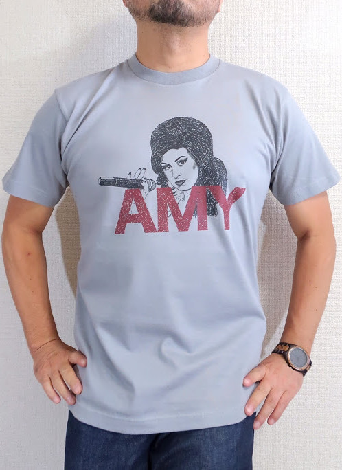 GC~[CnEX̂sVc@VK[@܁@bNsVc@QVNu@bNsVc@CMX@H[JXg@Amy Winehouse T-shirt