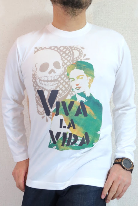 Frida Kahlo T-shirt@t[_J[̂sVc@@T@t[_sVc