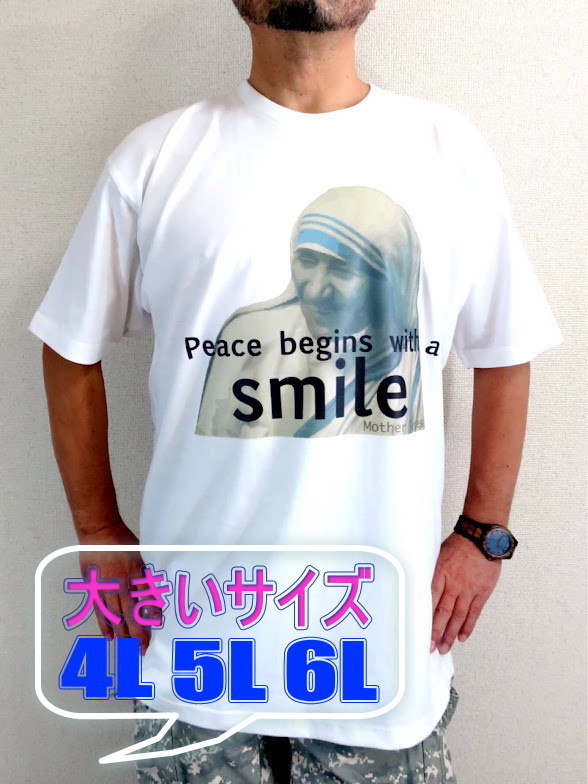 LOTCY@}U[eT̂sVc@I[o[TCY@Mother Teresa T-shirts@}U[eT̃rbOTCYsVc