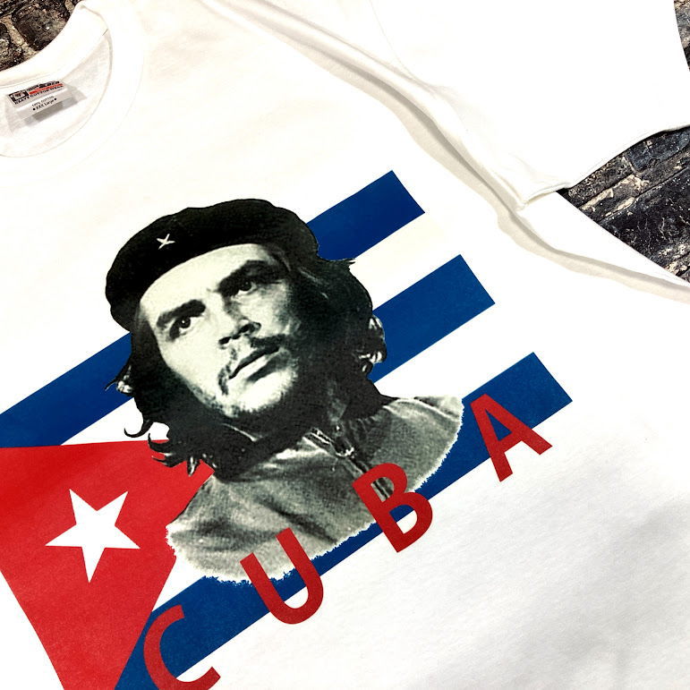 `FEQõLOTCYsVc@rbOTCYQosVc@傫ȃTCY@CHE GUEVARA Tshirt@L[ov̂sVc CUBATVc