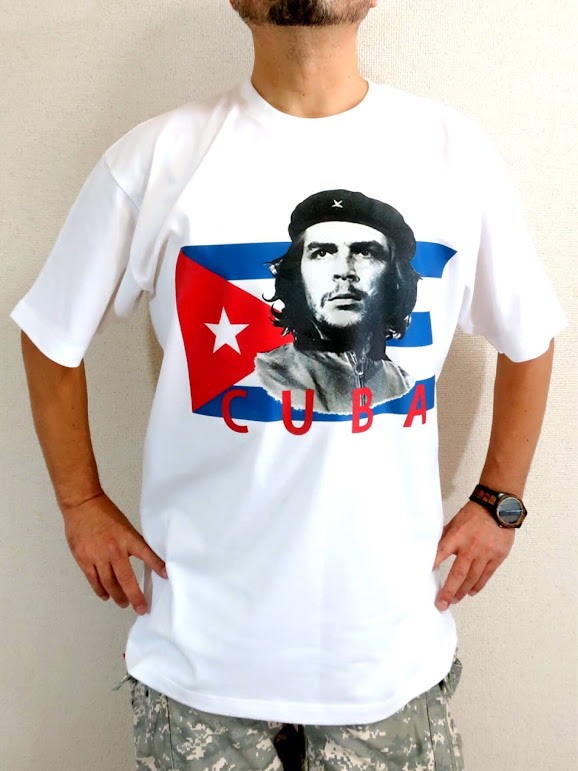 `FEQõLOTCYsVc@rbOTCYQosVc@傫ȃTCY@CHE GUEVARA Tshirt@L[ov̂sVc CUBATVc