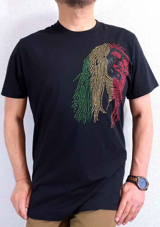 �{�u�}�[���[�s�V���c�@Bob Marley T-shirt�@���X�^�@���Q�G�@�{�u�E�}�[���[�̂s�V���c