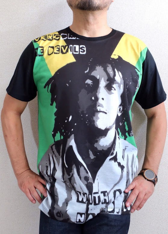 【ボブマーリー】新品 Bob Marley ジャマイカ レゲエ ラスタ Tシャツ