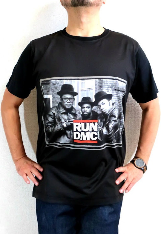 ヒップホップＴシャツ RUN DMC t-shirt HIP HOP のＴシャツ ランディー