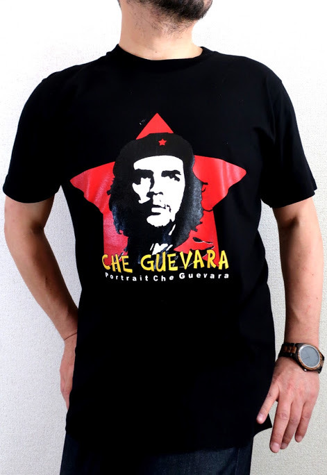 `FEQôsVc@QosVc@CHE GUEVARA Tshirt@L[ov̂sVc CUBA T-sh