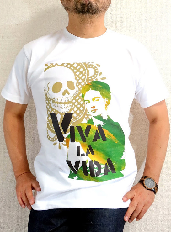 Frida Kahlo T-shirt@t[_J[̂sVc@LVR@Ɓ@t[_sVc