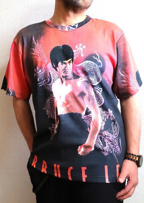 u[X[̂sVc@Bruce lee Tshirt@̂sVc@LEÊsVc@Jt[sVc