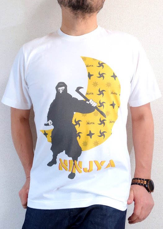 NINJYA jWuTVc@藠@E҂sVc@mO@N[WpTVc@jb|`[t@NINJYA Tshirt